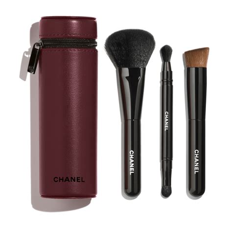 les pinceaux de chanel set|Chanel professional makeup brush set.